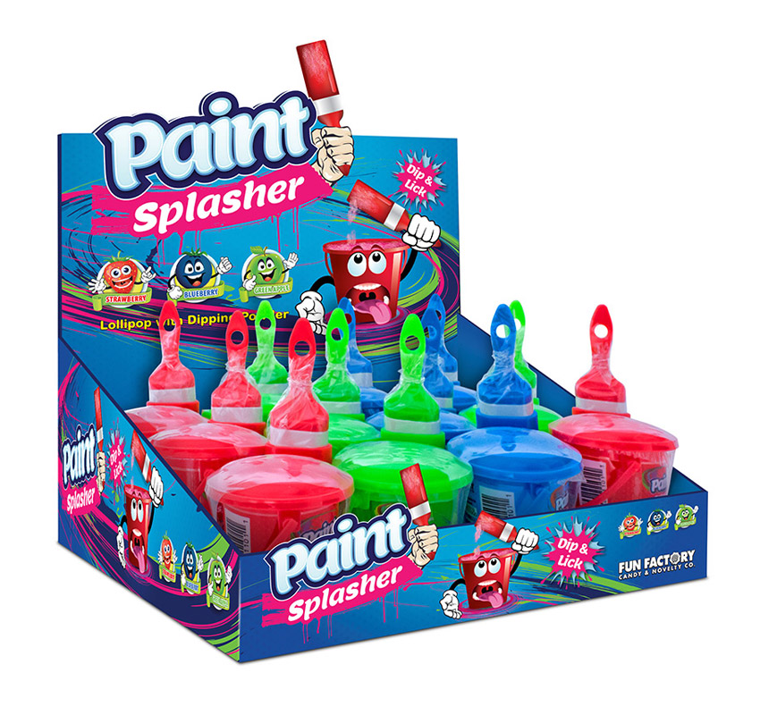 Paint Splasher PDQ Candy Display