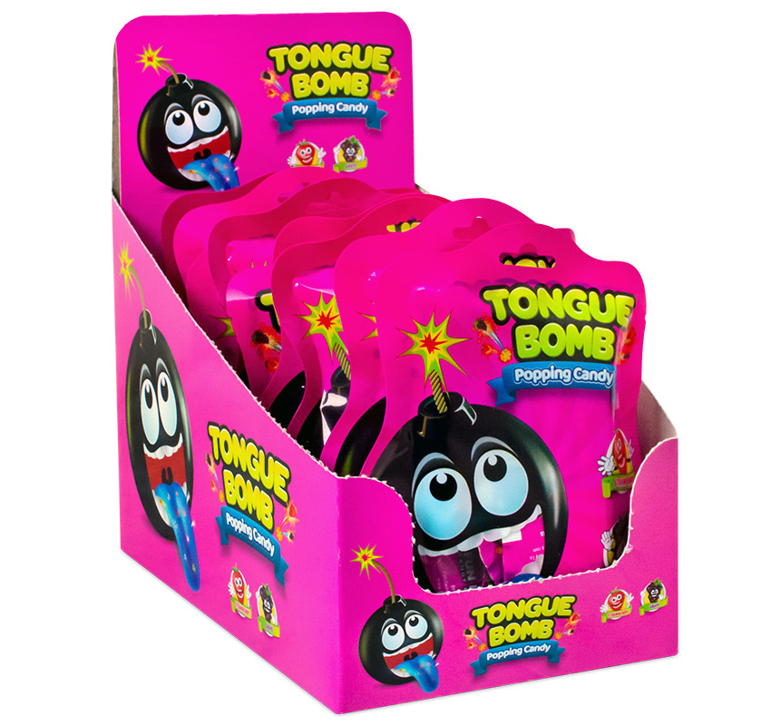 Tongue Bomb Candy Display
