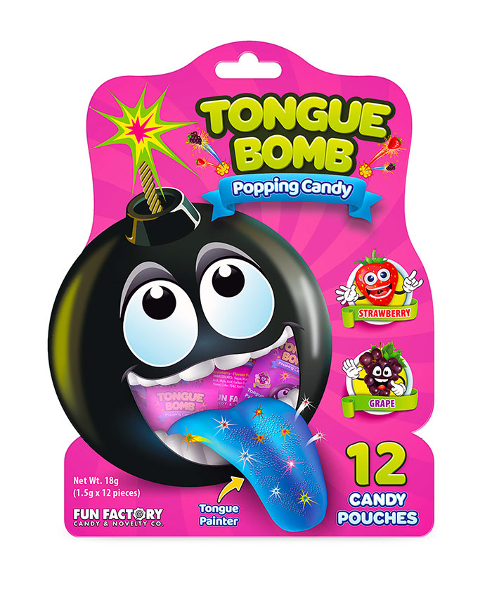 Tongue Bomb Popping Camdy